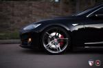 Tesla Model S on Vossen Wheels (HC-1) 2016 года